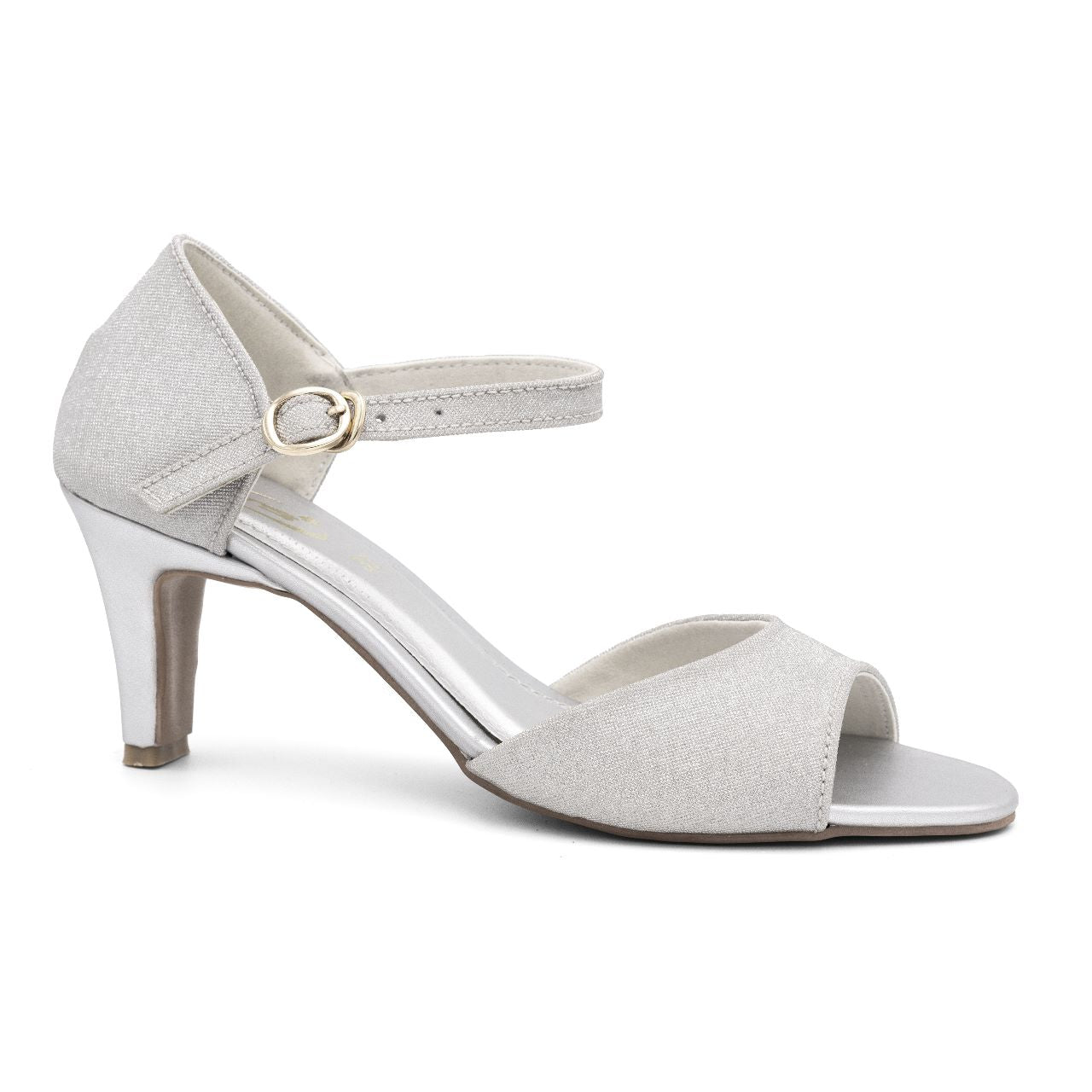Glitter kitten sandal