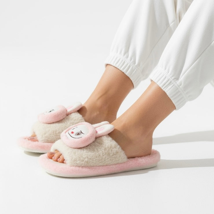 Labubu soft slipper