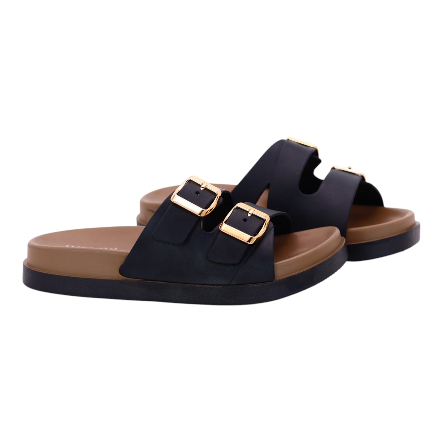 Dual strap slipper