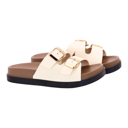 Dual strap slipper