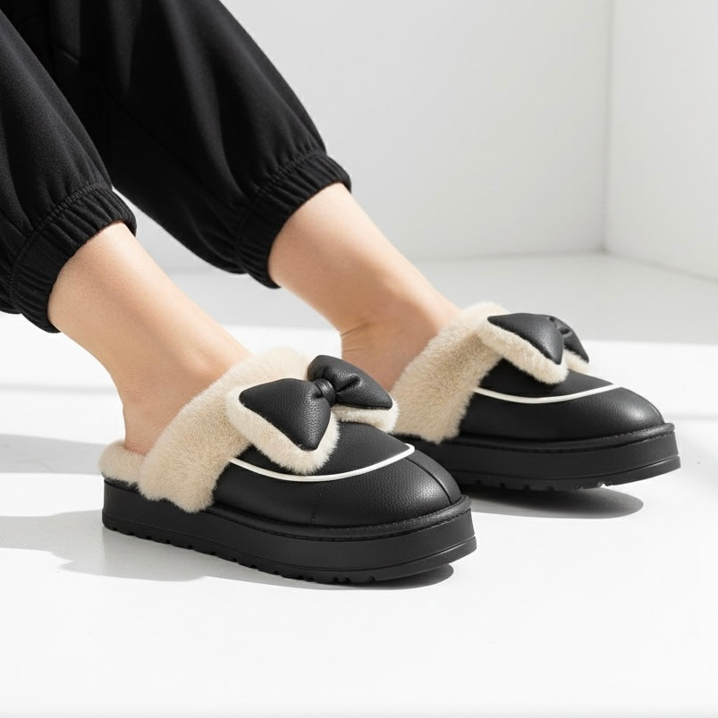 Comfy bow mule-R15-3