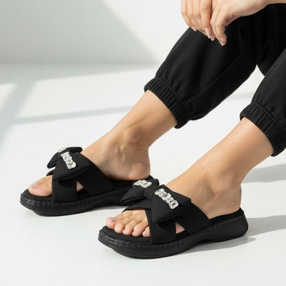 Clearance SALE M0535 bow slipper-R29-4