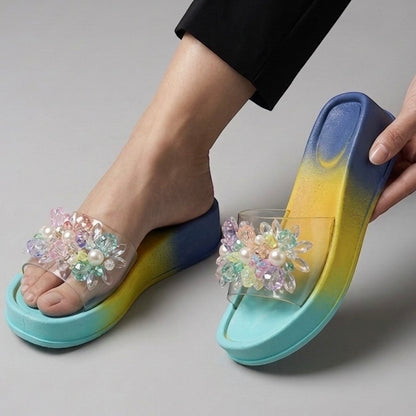 M0858 beads slipper -R7-4