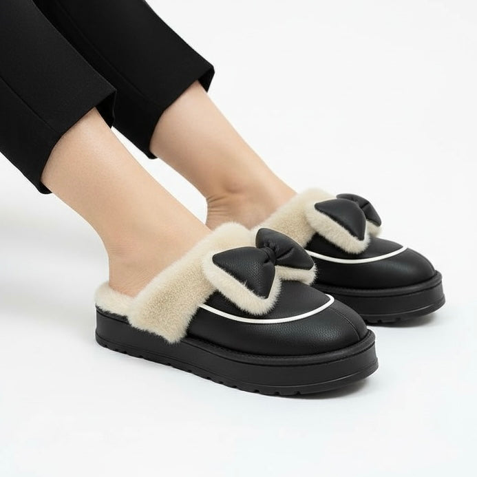 Comfy bow mule-R15-3
