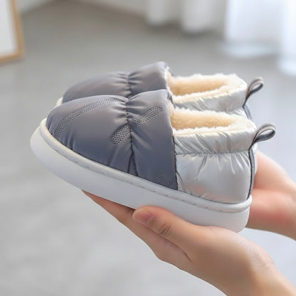 Kids fur shoes