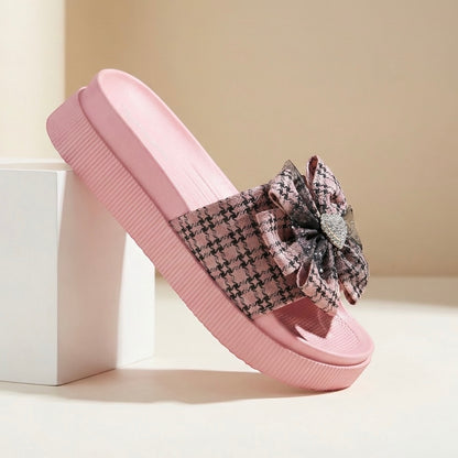 Bfly bow slipper