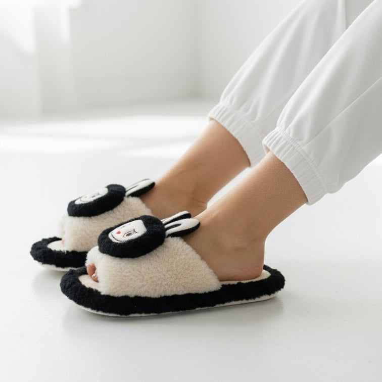 Labubu soft slipper