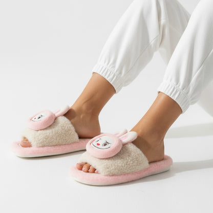 Labubu soft slipper