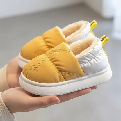 Kids fur shoes