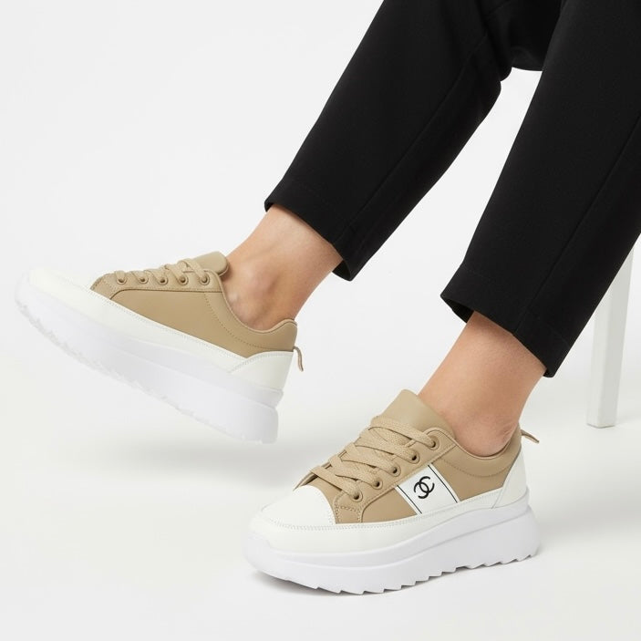 M0996 high sole jogger