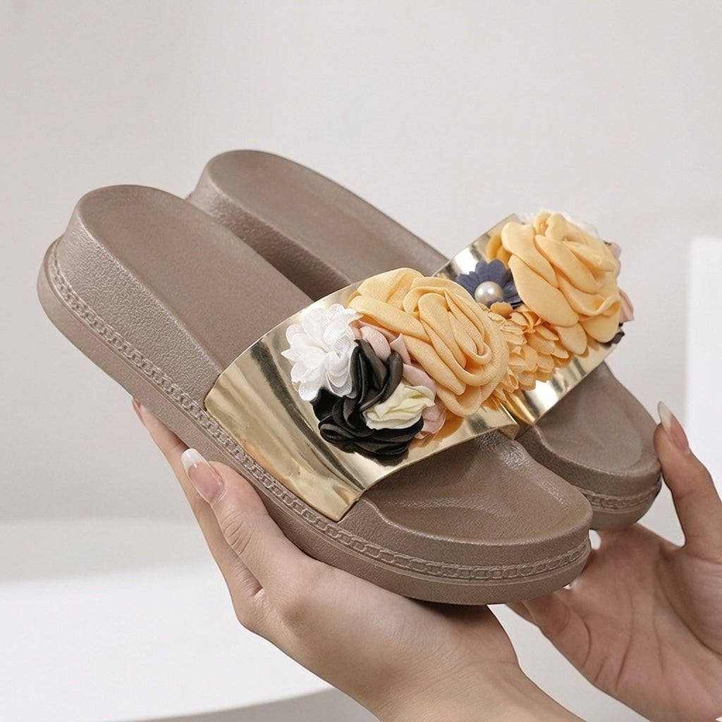 Rosia flower slipper