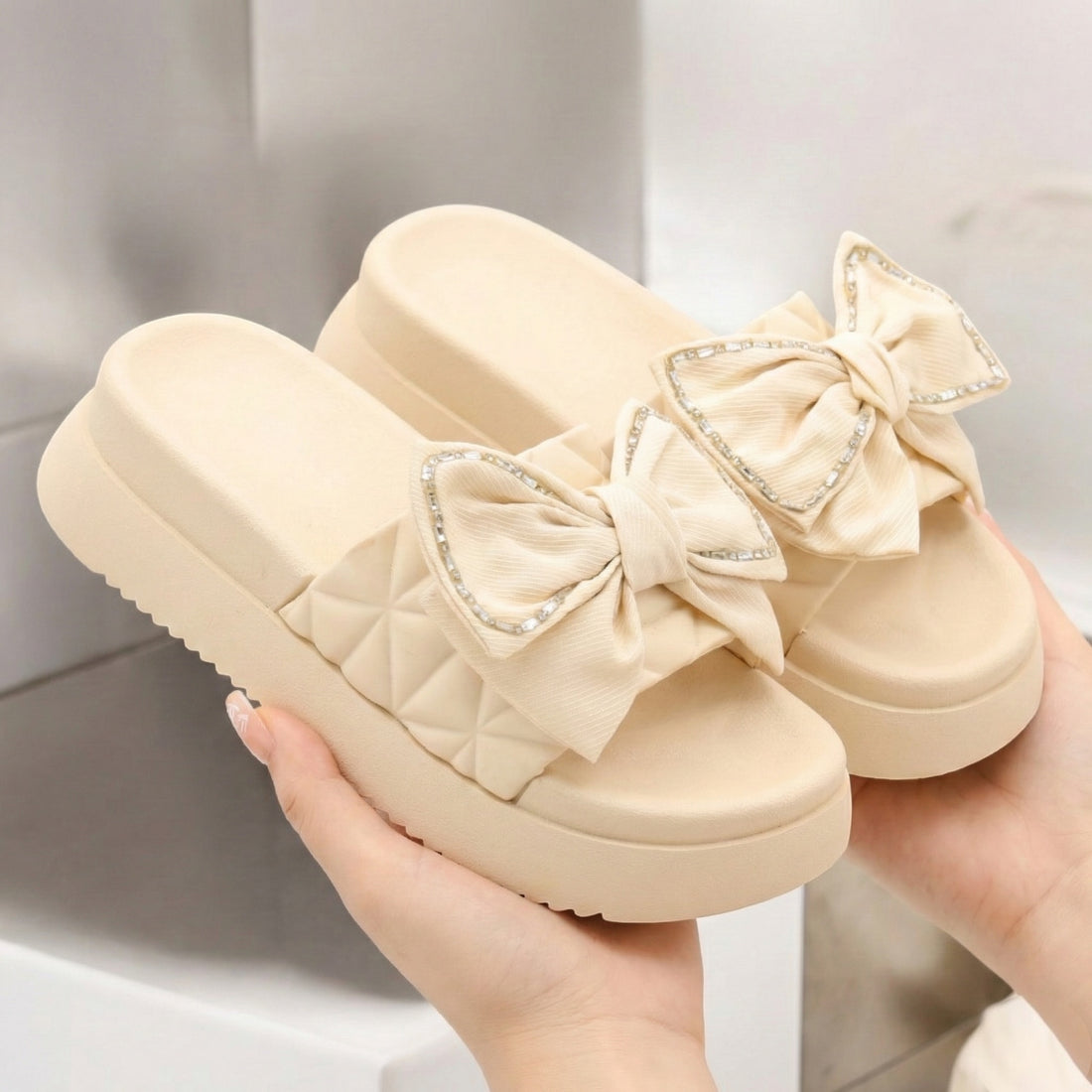 Bela knot slipper -R5-2