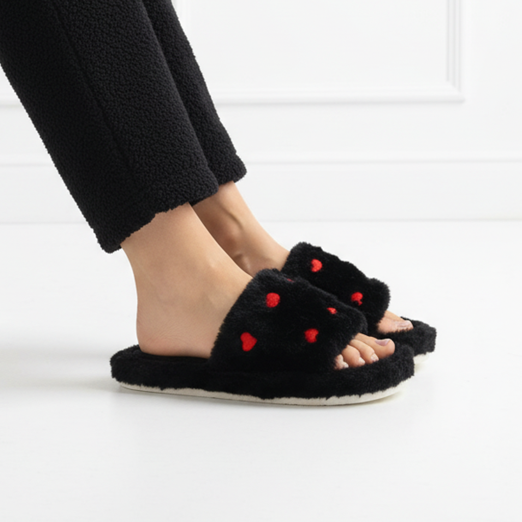 M0924 fur slipper