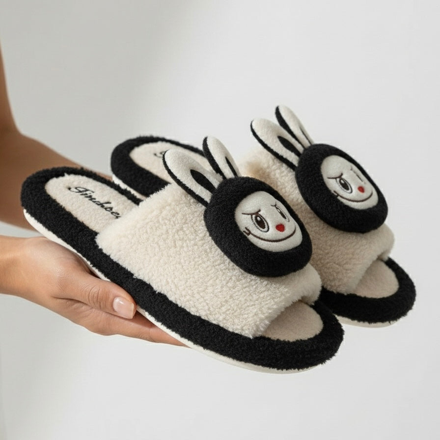 Labubu soft slipper