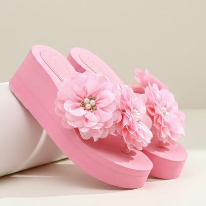 Clearance SALE Dual flower flipflop-R-3-4