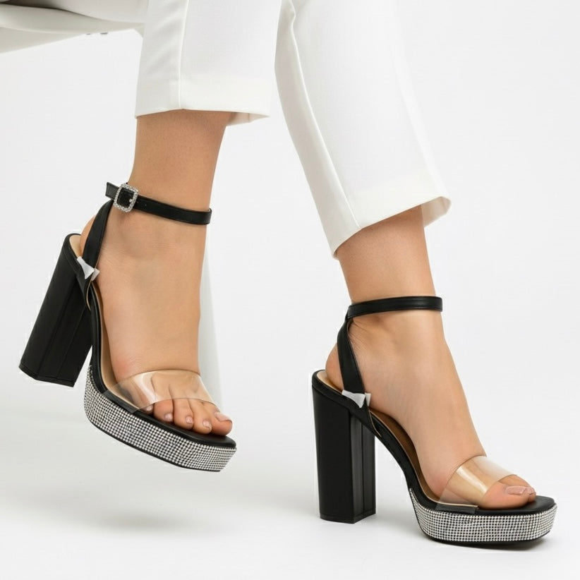 PL4 block heel-R32-2