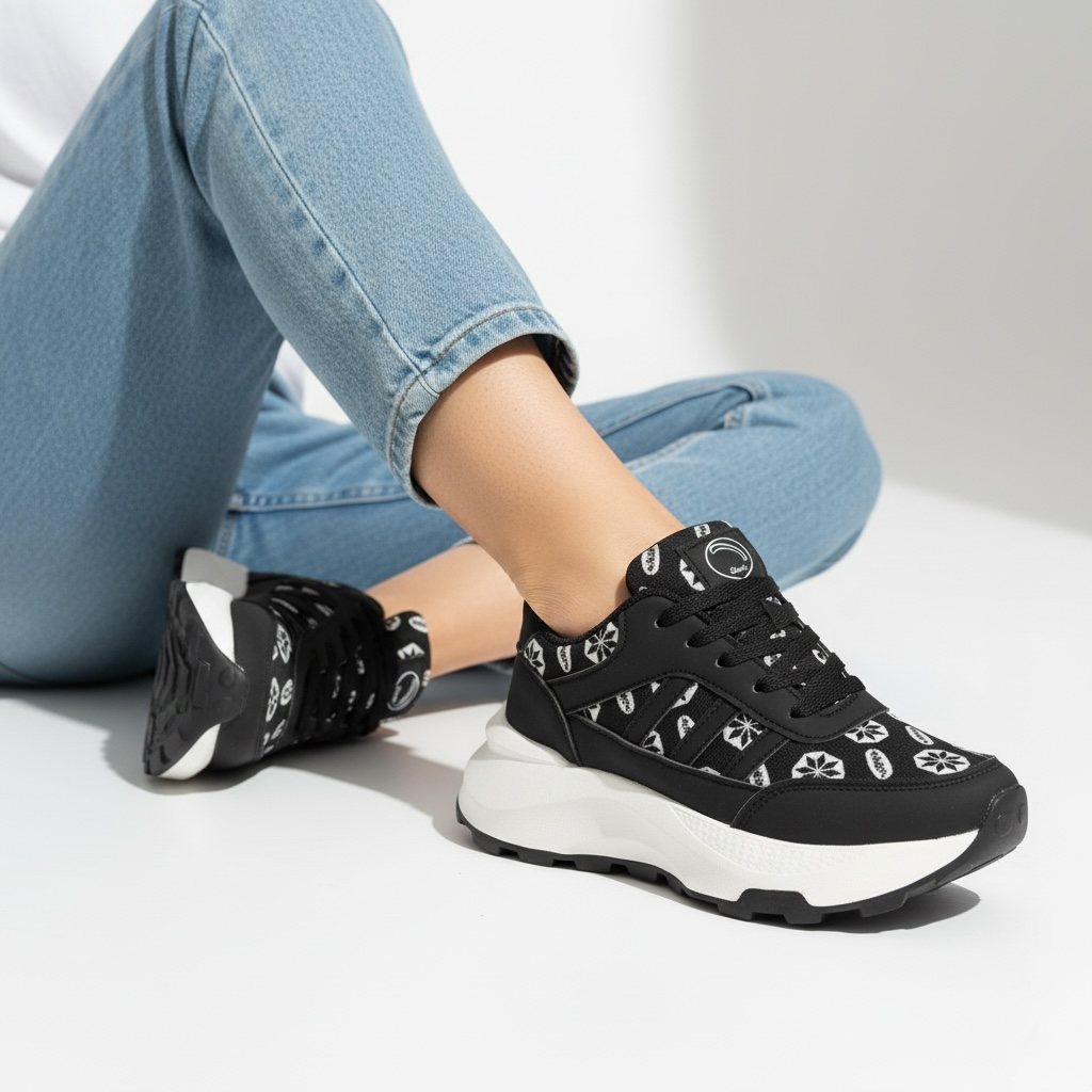 Clearance SALE M0371 chunky shoes -R32-4