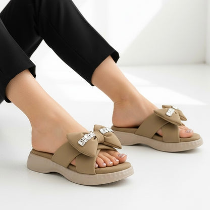 Clearance SALE M0535 bow slipper-R29-4