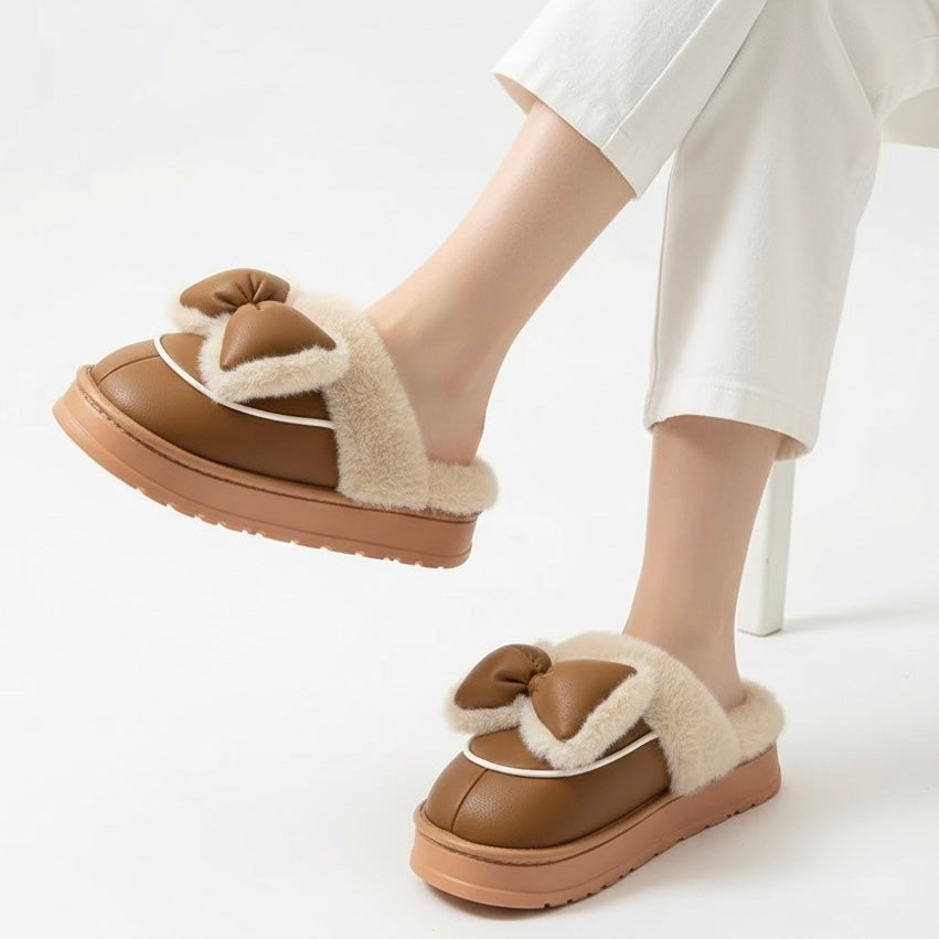 Comfy bow mule-R15-3