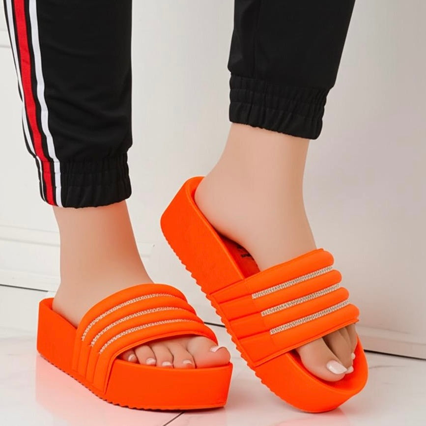 lila sole slipper