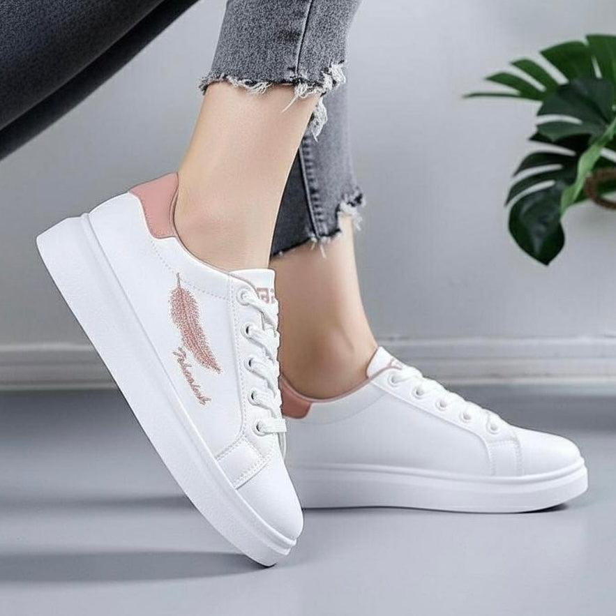 Side leaf sneaker -R11-1