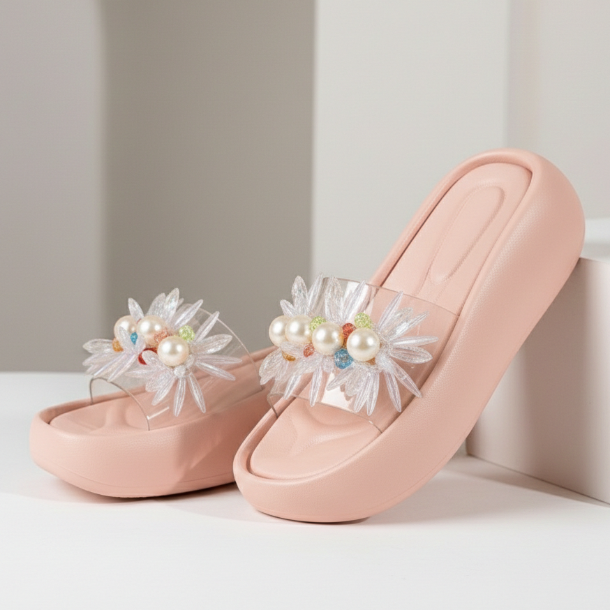 M0881 pearl slipper