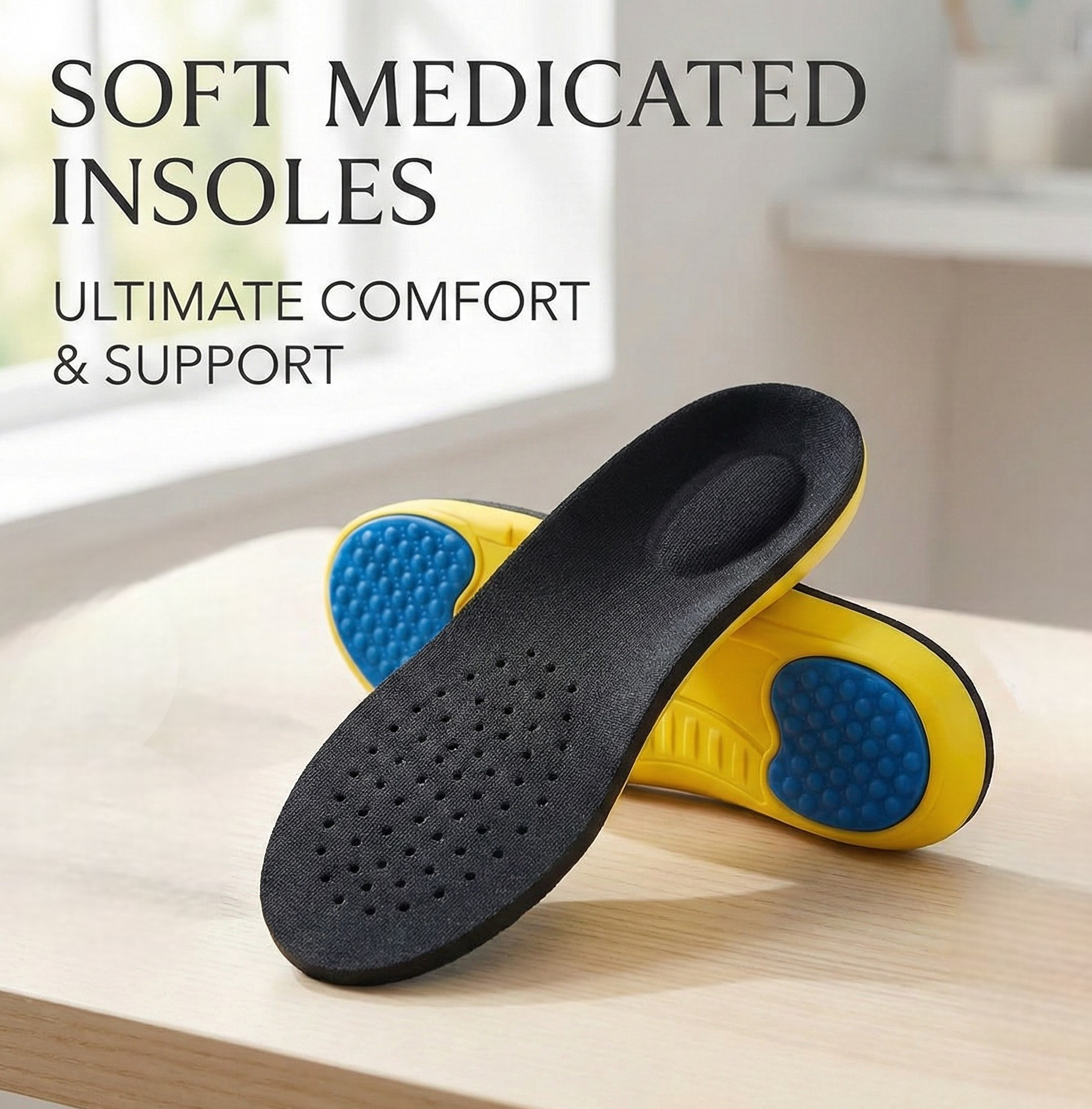 Soft shoes insole