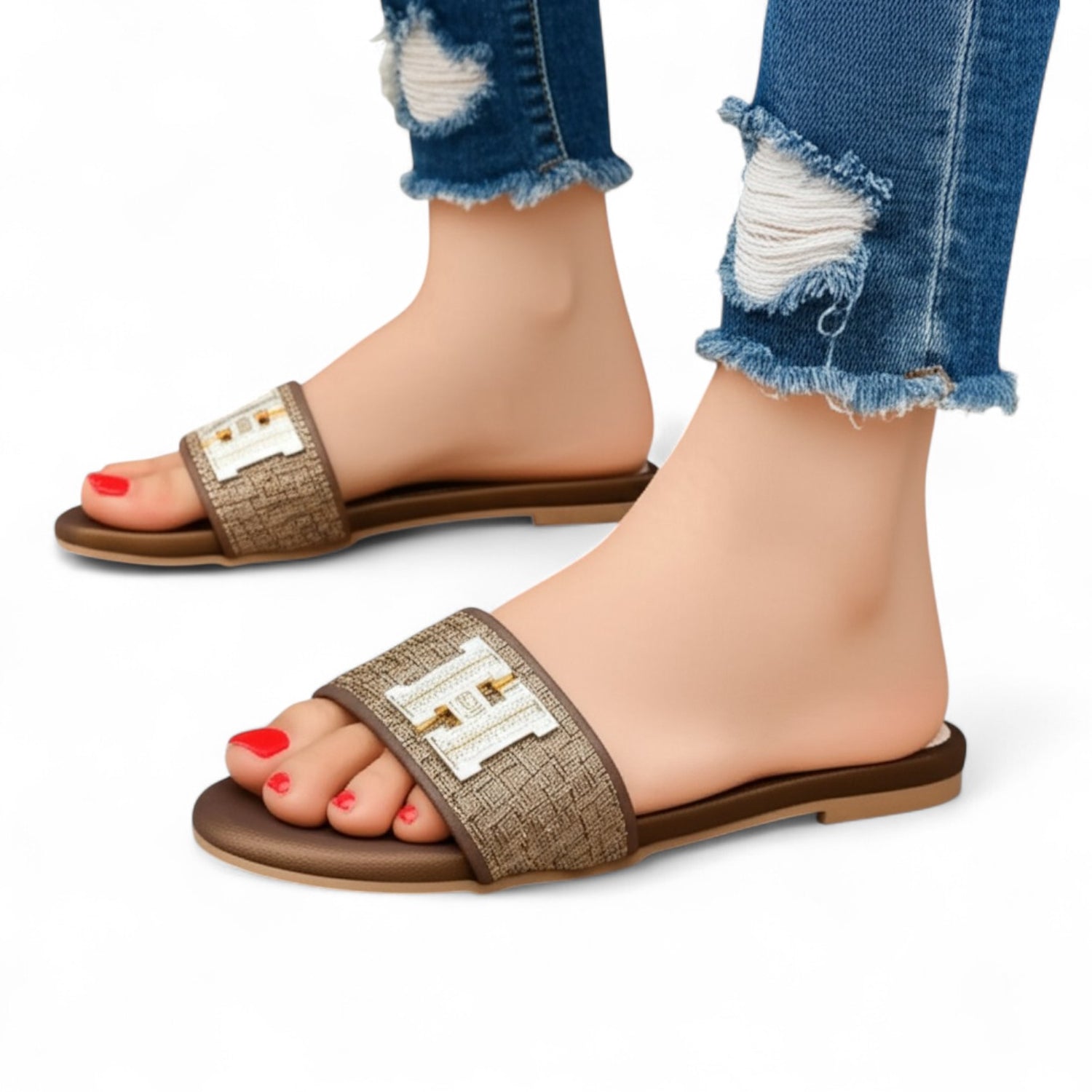 H flat slipper