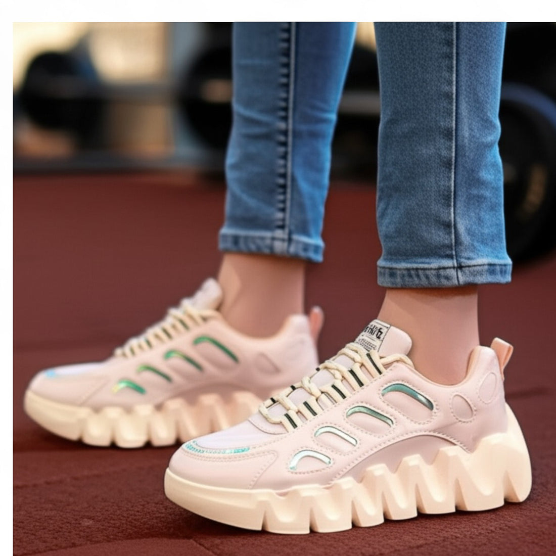 Zig zag-2 shoe