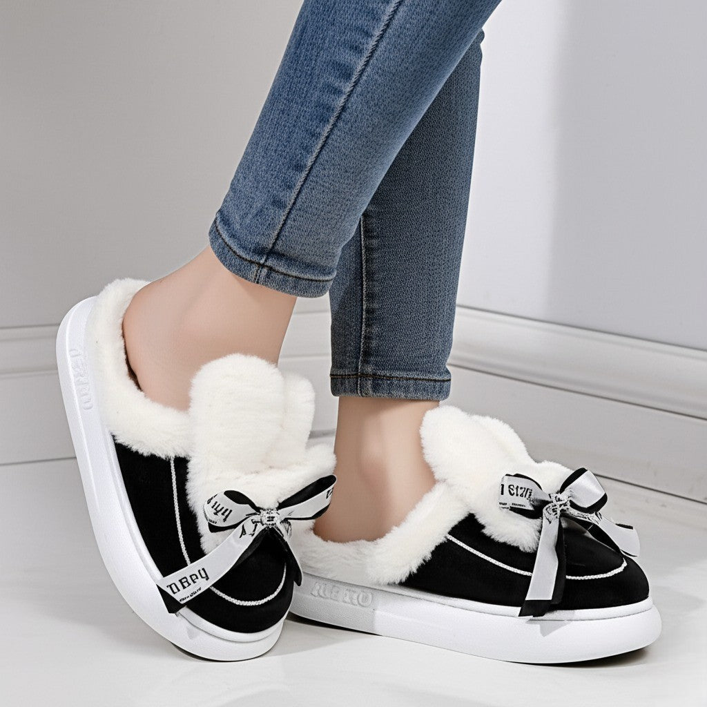 Bow half shoes