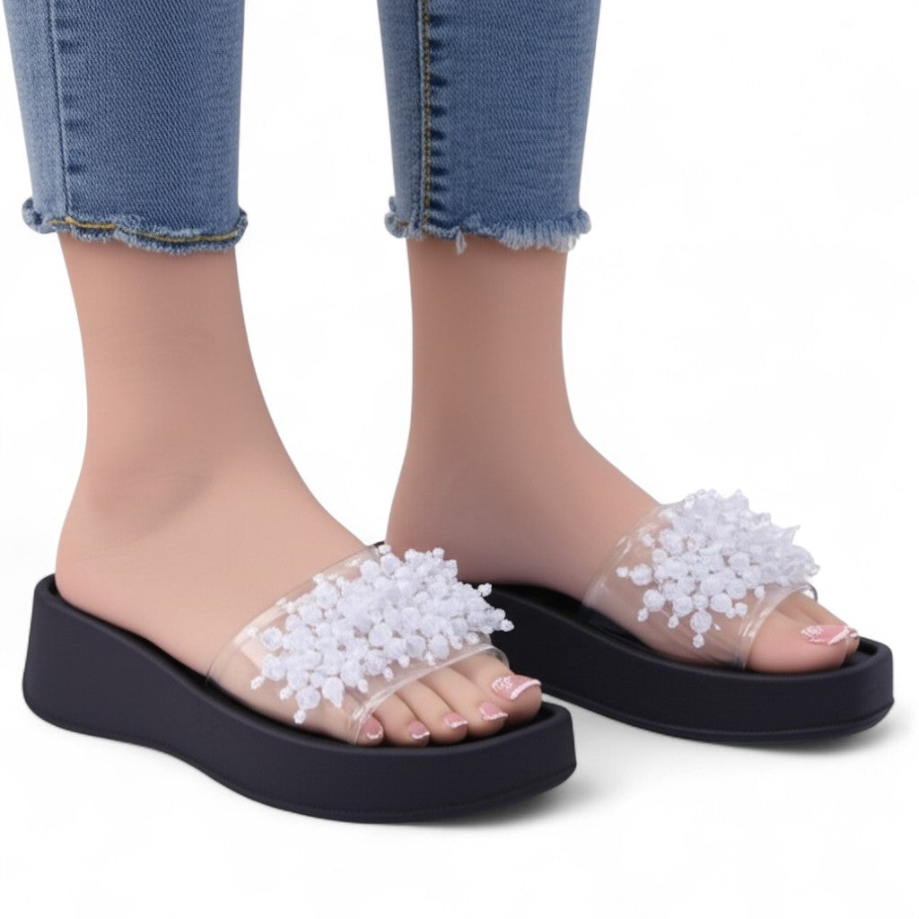 M0793 pearl slipper