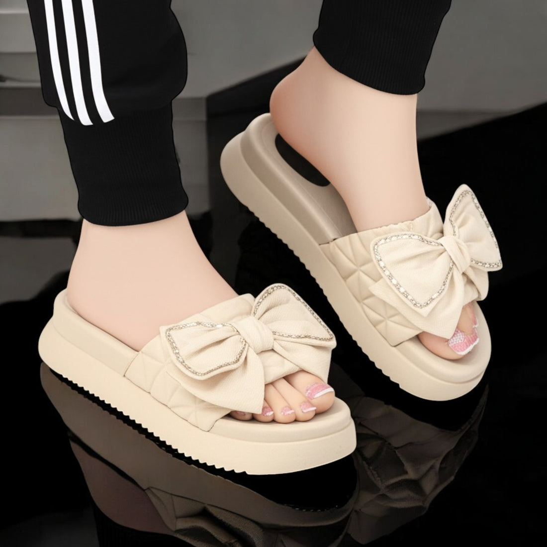 Bela knot slipper -R5-2