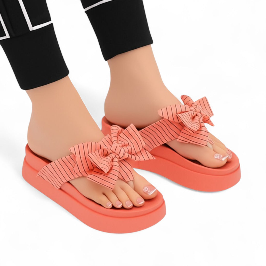 Flip flop Candy bow-R11-4