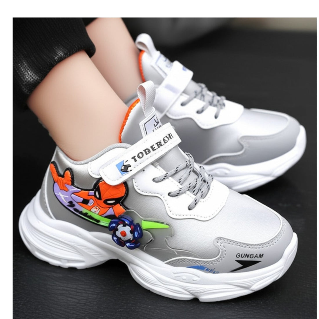 Kids spider shoes