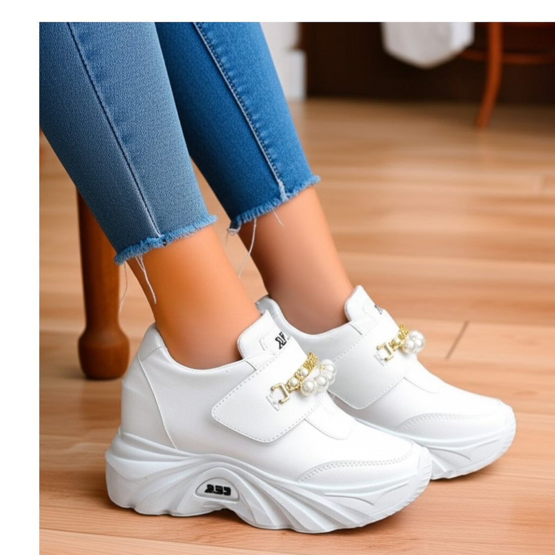 M0359 pearl shoes