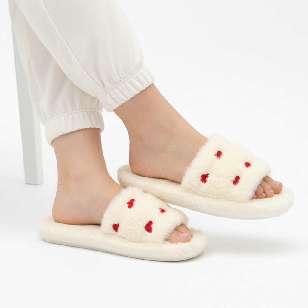 M0924 fur slipper