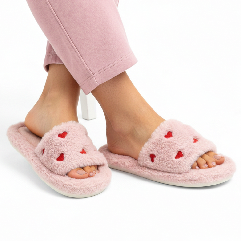 M0924 fur slipper