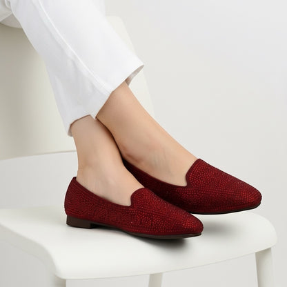 Maroon pearl pump