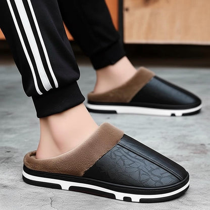 Morbida leather half shoes