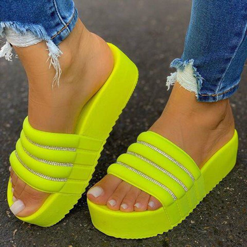 Neon lila sole