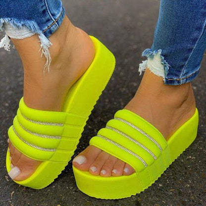 lila sole slipper