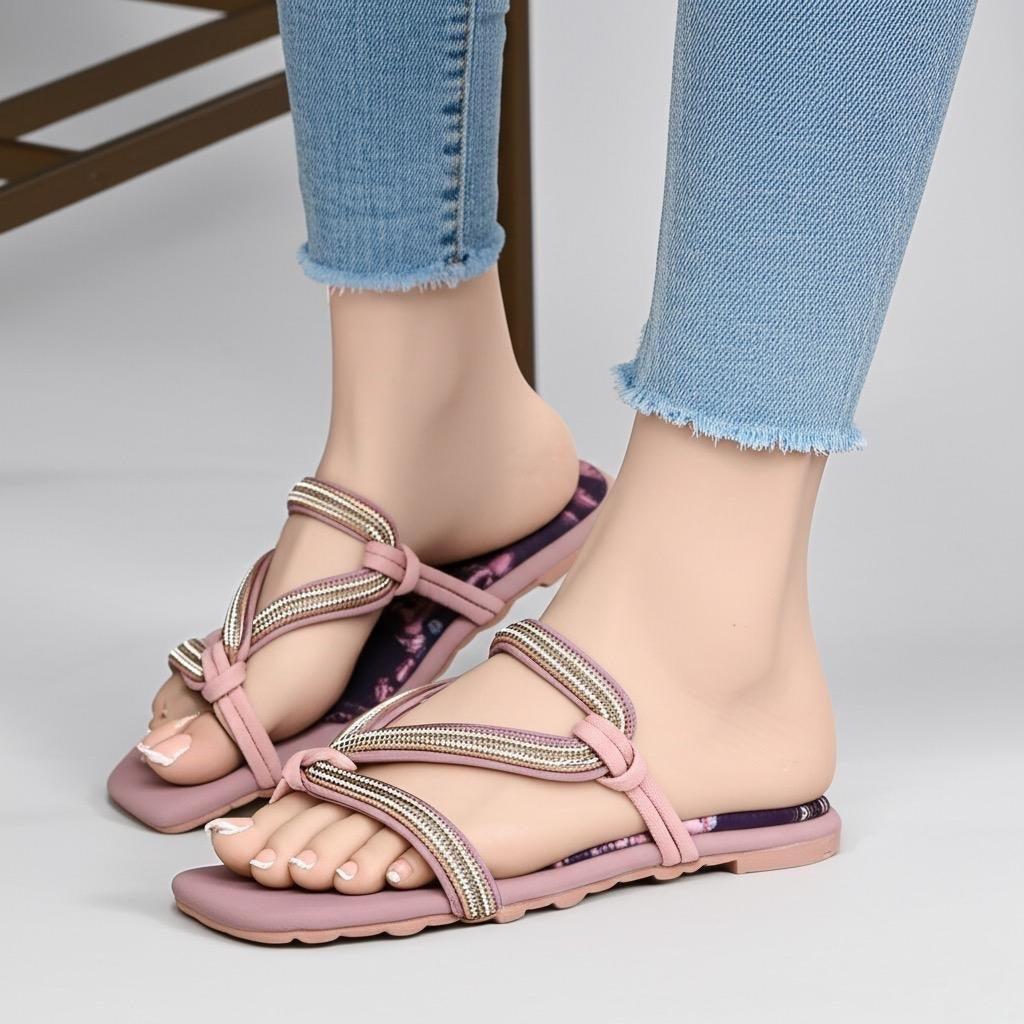 M0627 pearl slipper