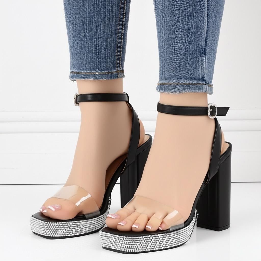 PL4 block heel