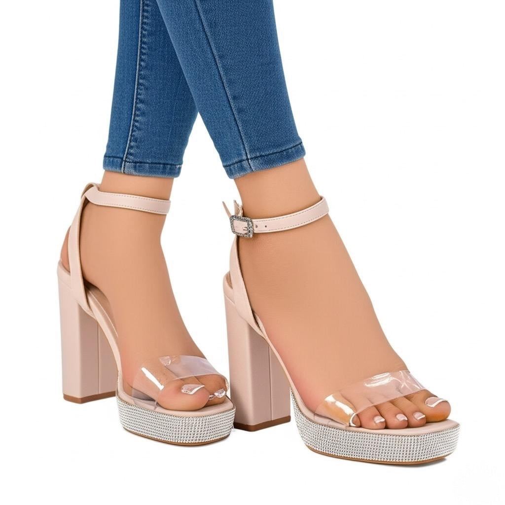 PL4 block heel