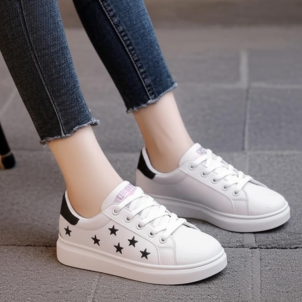 Sneaker side stars