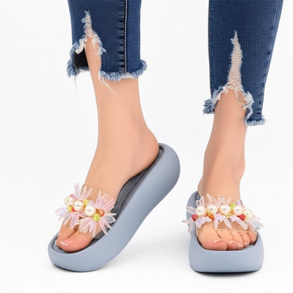 M0825 pearl slipper