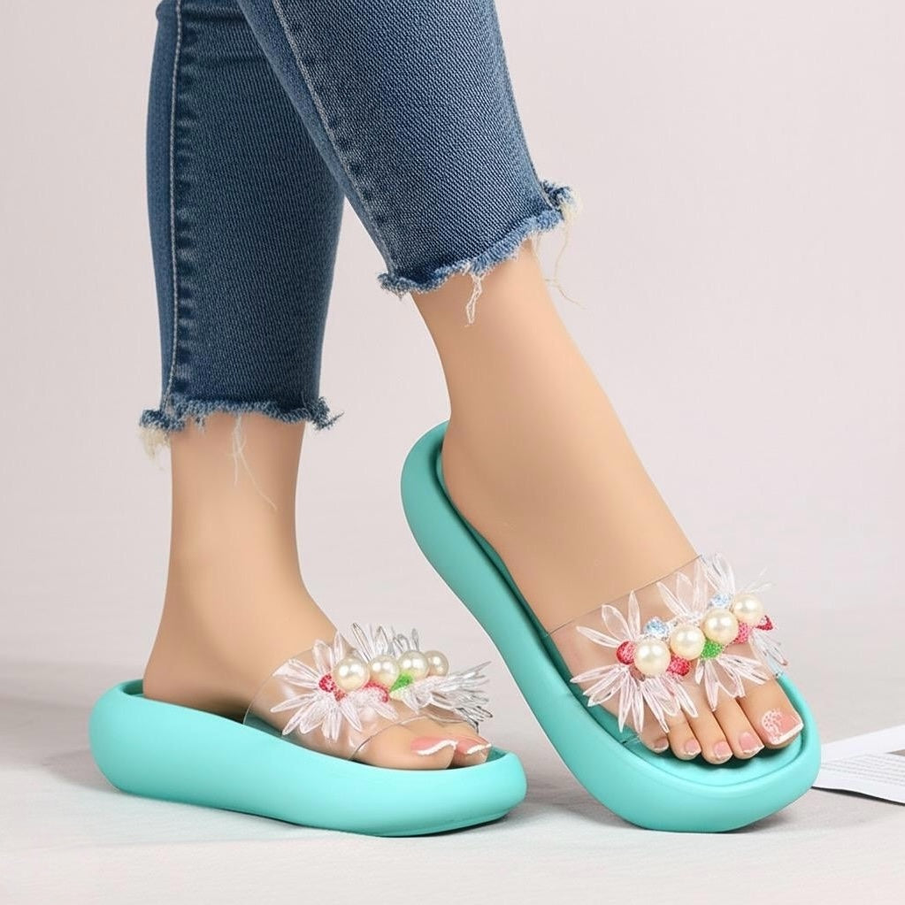 M0825 pearl slipper