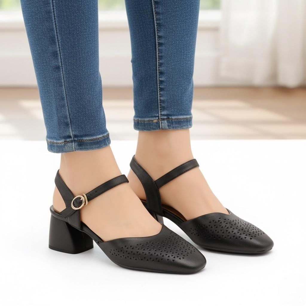 Melia block heel-R13-3