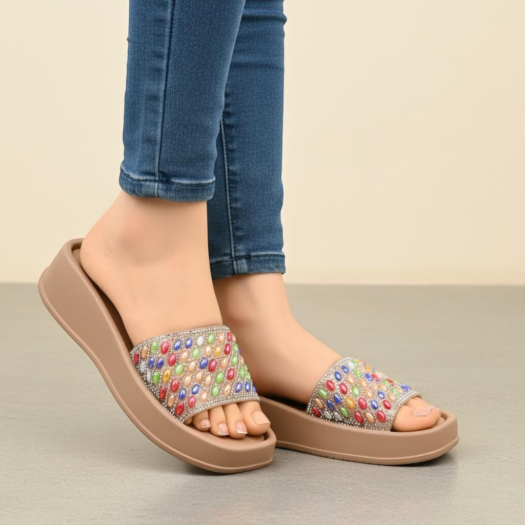 M0860 beads slipper