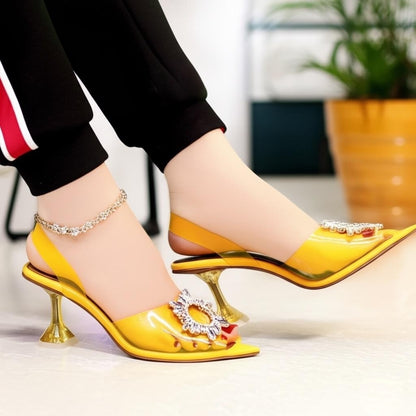 Transparent sun heel